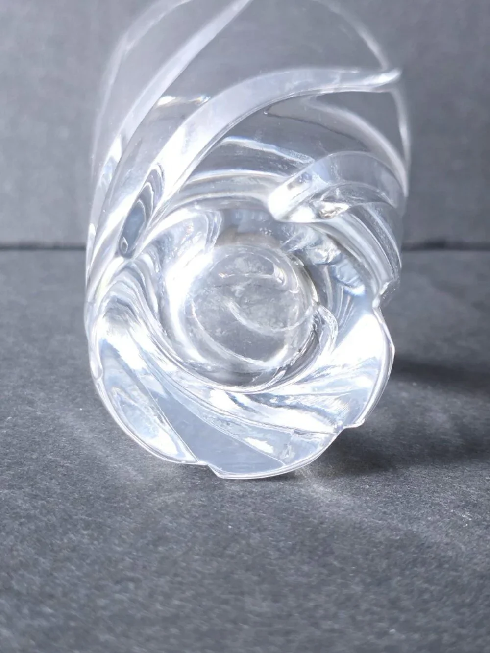 Vintage Mikasa Crystal Bud Vase 5.25